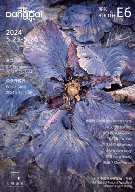 Einladungskarte Kunstmesse China Frederick Vidal – visual research